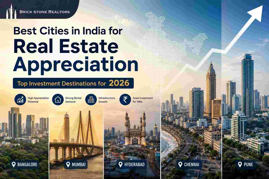 Best Cities in India for Real Estate Appreciation
